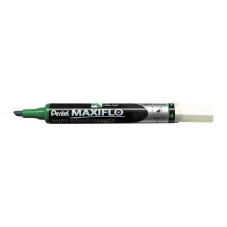 Achetez Marqueur tableau blanc Maxiflo pointe fine biseautée vert MWL6S-D PENTEL pas cher sur Ma Re..