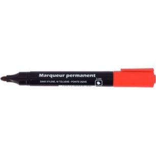 Achetez Marqueur permanent pointe ogive 3mm rouge 28209 pas cher sur Ma Rentrée Scolaire