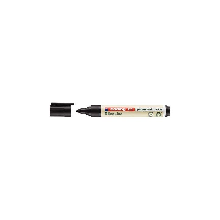 Marqueur permanent Ecoline ogive noir 4-21001 EDDING