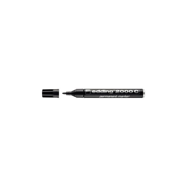 Blister 1 marqueur permanent 2000C noir 4-2000C001 EDDING