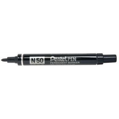 Achetez Marqueur permanent pointe ogive base alcool noir N50-A PENTEL pas cher sur Ma Rentrée Scola..