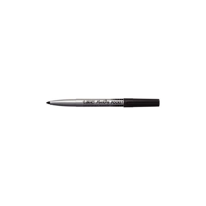 BIC Marking Fine ECOlutions Marqueurs Permanents à  Pointe Conique Fine - Noir