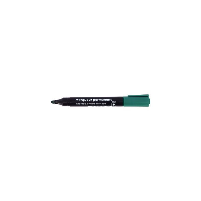 Achetez Marqueur permanent pointe ogive 3mm vert 28210 pas cher sur Ma Rentrée Scolaire Achetez Marqueur permanent pointe ogive 3mm vert 28210 pas cher sur Ma Rentrée Scolaire