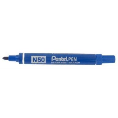 Achetez Marqueur permanent pointe ogive base alcool bleu N50-C PENTEL pas cher sur Ma Rentrée Scola..