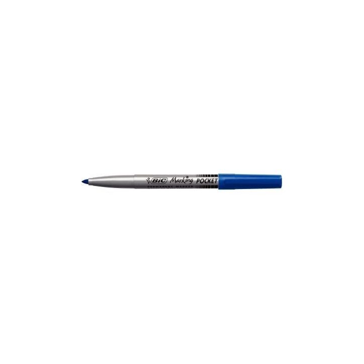 BIC Marking Fine ECOlutions Marqueurs Permanents à  Pointe Conique Fine - Bleu