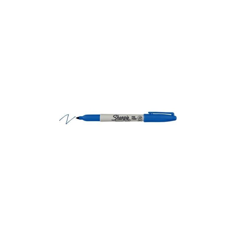 Achetez Marqueur Sharpie pointe fine ogive bleu S0810950 SHARPIE pas cher sur Ma Rentrée Scolaire