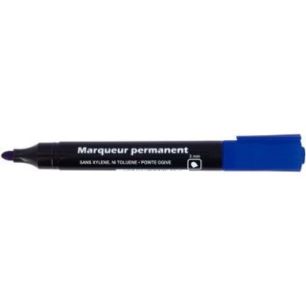 Achetez Marqueur permanent pointe ogive 3mm bleu 28206 pas cher sur Ma Rentrée Scolaire