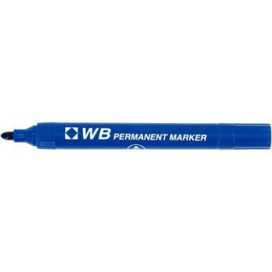 Achetez Marqueur permanent WB pointe ogive bleu 860003 WB pas cher sur Ma Rentrée Scolaire