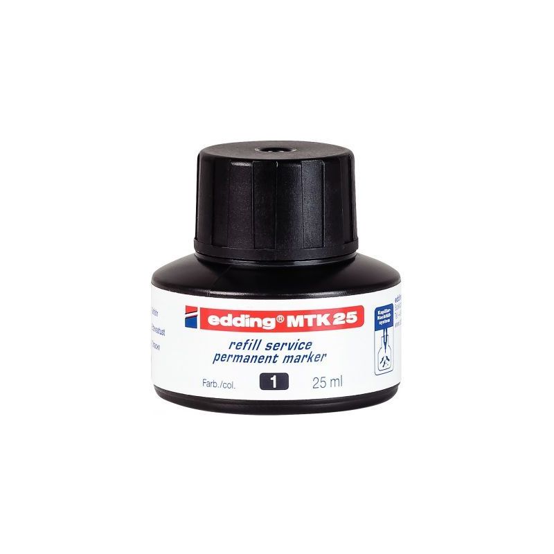 Achetez Flacon recharge marqueur permanent noir 4-MTK25001 EDDING pas cher sur Ma Rentrée Scolaire