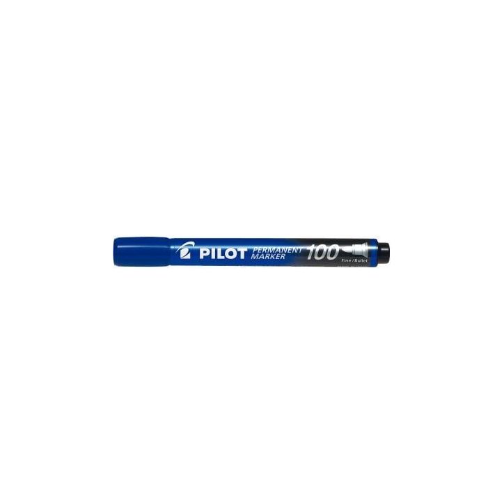 Marqueur permanent 100 pointe ogive bleu 4902505511110 PILOT