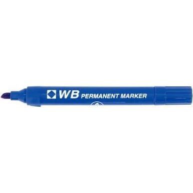 Achetez Marqueur permanent WB pointe biseautée bleu 860103 WB pas cher sur Ma Rentrée Scolaire