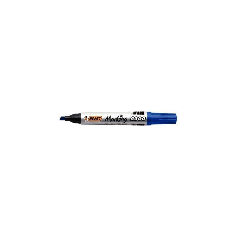 Achetez BIC Marking 2300 ECOlutions Marqueurs Permanents à Pointe Moyenne Biseautée - Bleu pas c.. Achetez BIC Marking 2300 ECOlutions Marqueurs Permanents à Pointe Moyenne Biseautée - Bleu pas c..