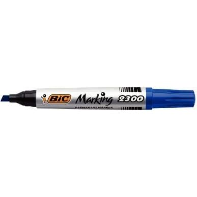 Achetez BIC Marking 2300 ECOlutions Marqueurs Permanents à  Pointe Moyenne Biseautée - Bleu pas c..
