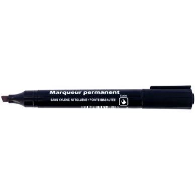 Achetez Marqueur permanent pointe biseautée 5mm noir 28211 pas cher sur Ma Rentrée Scolaire