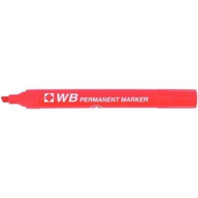 Achetez Marqueur permanent WB pointe biseautée rouge 860102 WB pas cher sur Ma Rentrée Scolaire