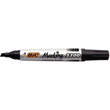 Achetez BIC Marking 2300 ECOlutions Marqueurs Permanents à  Pointe Moyenne Biseautée - Noir pas c..