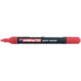 Marqueur peinture permanente E 790 pointe ogive rouge 4185002 EDDING Marqueur peinture permanente E 790 pointe ogive rouge 4185002 EDDING