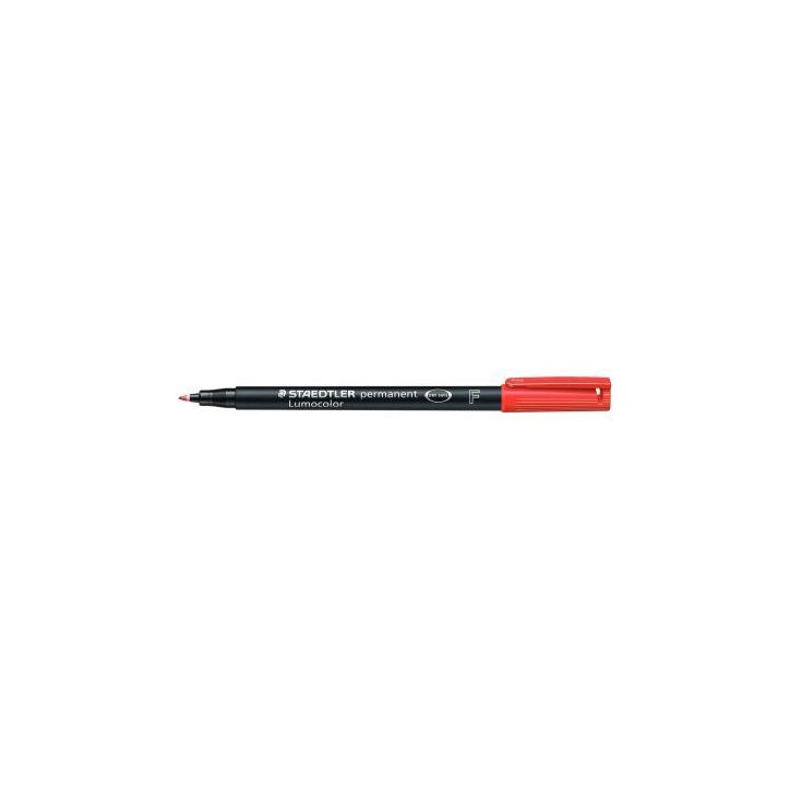 Feutre Lumocolor permanent 0,6mm rouge 318-2 STAEDTLER