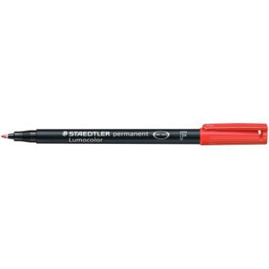 Achetez Feutre Lumocolor permanent 0,6mm rouge 318-2 STAEDTLER pas cher sur Ma Rentrée Scolaire