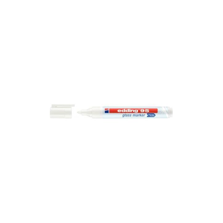 Marqueur verre E-95 blanc 4-95049 EDDING