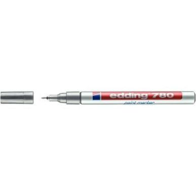 Achetez Marqueur peinture permanent E 780 pointe fine baguée argent 4-780054 EDDING pas cher sur Ma..