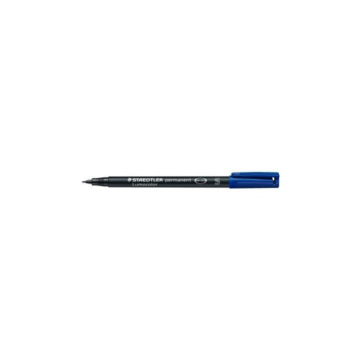 Feutre Lumocolor permanent 0,4mm bleu 313-3 STAEDTLER