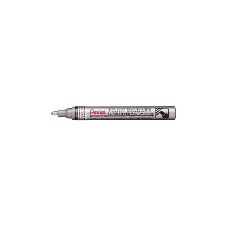Marqueur peinture permanent moyenne argent MMP10-Z PENTEL