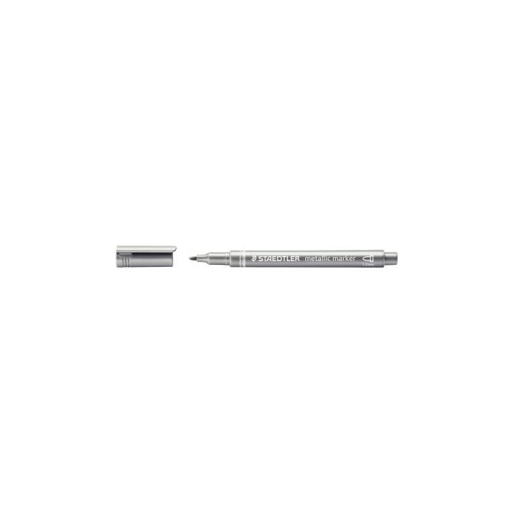Marqueur métallique ogive pointe moyenne argent 8323-81 STAEDTLER