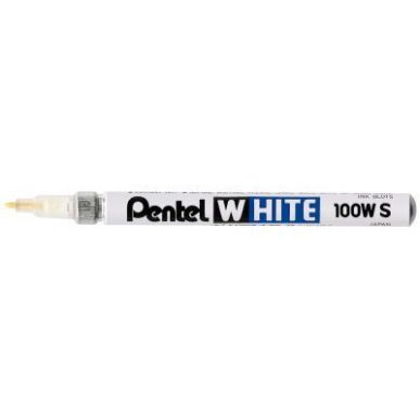 Achetez Marqueur Pentel indélébile pointe fine tracé 2mm blanc X100W-S PENTEL pas cher sur Ma Ren..