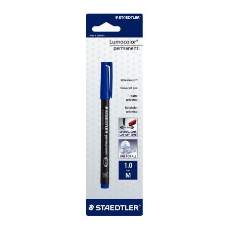 Achetez Feutre Lumocolor permanent 1,0mm bleu 317-3 STAEDTLER pas cher sur Ma Rentrée Scolaire