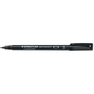 Achetez Boîte de 10 feutres Lumocolor permanents 0,4mm noirs 313-9 LUMOCOLOR STAEDTLER pas cher sur..