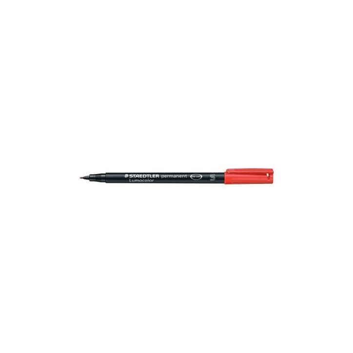 Feutre Lumocolor permanent 0,4mm rouge 313-2 STAEDTLER