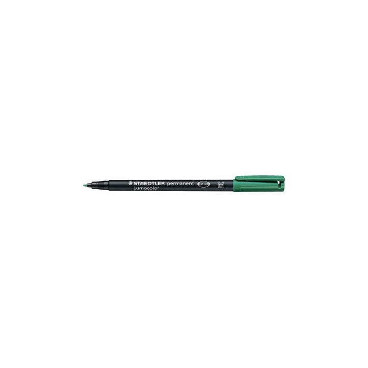 Feutre Lumocolor permanent 1,0mm vert 317-5 STAEDTLER