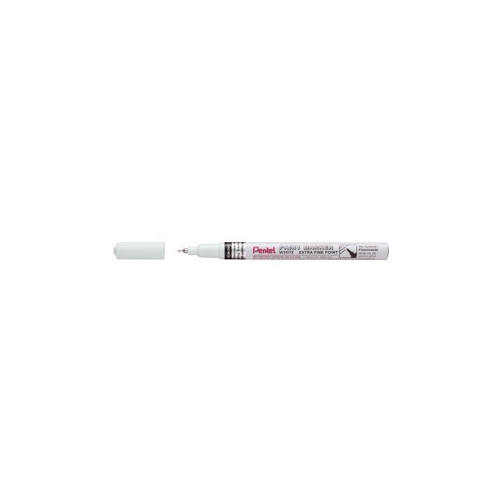 Marqueur peinture permanent extra fin blanc MFP10-W PENTEL