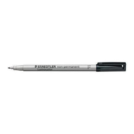 Achetez STAEDTLER Feutre multi-usages pour support lisse LUMOCOLOR Encre noire non permanente Pointe..