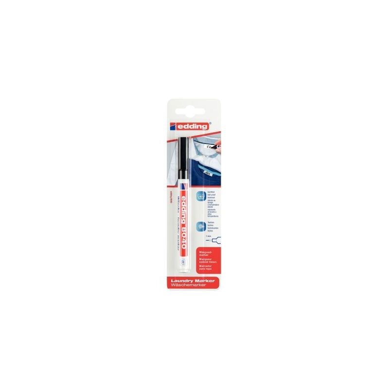 Achetez Marqueur textile 8040 noir 4-8040-1-1001 EDDING pas cher sur Ma Rentrée Scolaire Achetez Marqueur textile 8040 noir 4-8040-1-1001 EDDING pas cher sur Ma Rentrée Scolaire