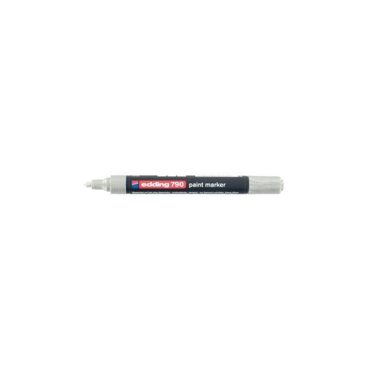 Marqueur peinture E 790 pointe ogive argent 4185054 EDDING