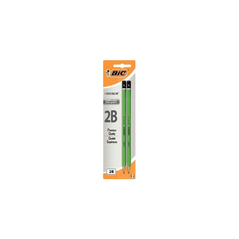 Achetez Blister de 2 crayons graphite Critérium 2B 861126 BIC pas cher sur Ma Rentrée Scolaire