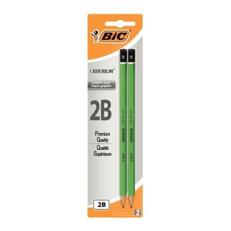 Achetez Blister de 2 crayons graphite Critérium 2B 861126 BIC pas cher sur Ma Rentrée Scolaire