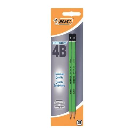 Achetez Blister de 2 crayons graphite Critérium 4B 861130 BIC pas cher sur Ma Rentrée Scolaire