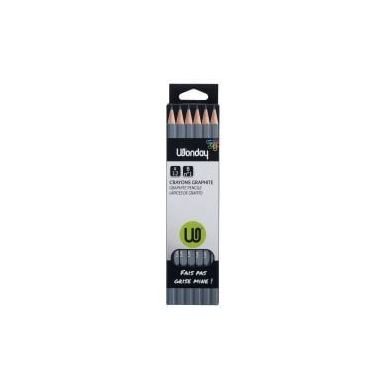 Achetez Boîte de 12 crayons graphite bout tranché B FEC090042 pas cher sur Ma Rentrée Scolaire