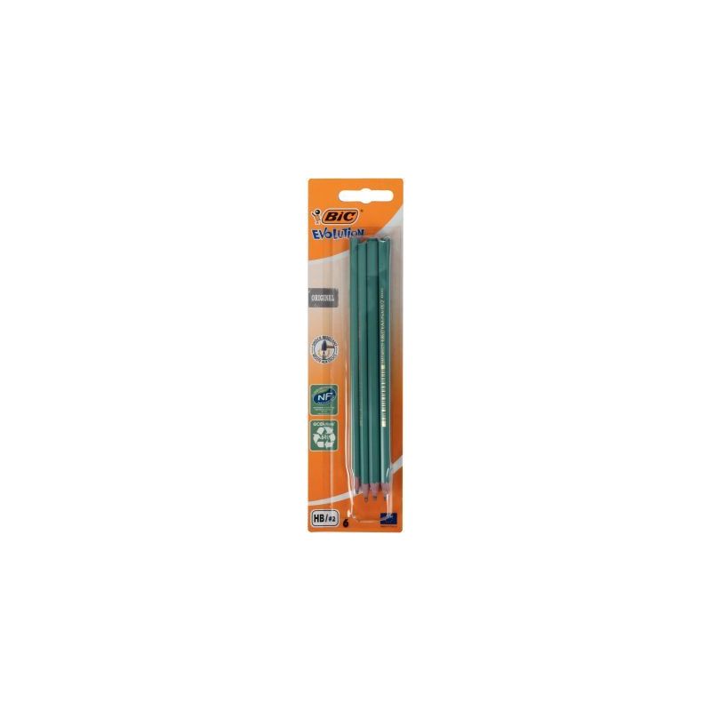 Achetez Blister de 6 crayons graphite HB Evolution 512025 EVOLUTION BIC pas cher sur Ma Rentrée Sco.. Achetez Blister de 6 crayons graphite HB Evolution 512025 EVOLUTION BIC pas cher sur Ma Rentrée Sco..