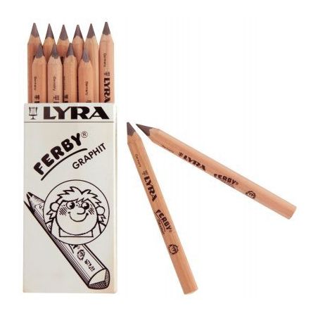 Achetez Boîte de 12 crayons graphite Ferby triangulaire 12 cm L1810101 LYRA pas cher sur Ma Rentré..