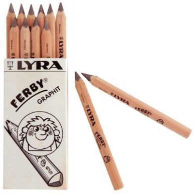 Achetez Boîte de 12 crayons graphite Ferby triangulaire 12 cm L1810101 LYRA pas cher sur Ma Rentré..