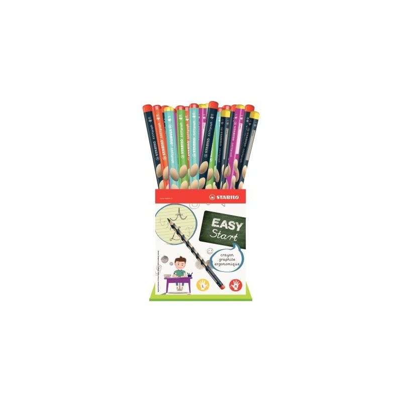 Achetez Godet de 36 crayons graphite Easygraph 30 droitiers + 6 gauchers F49498 STABILO pas cher sur.. Achetez Godet de 36 crayons graphite Easygraph 30 droitiers + 6 gauchers F49498 STABILO pas cher sur..