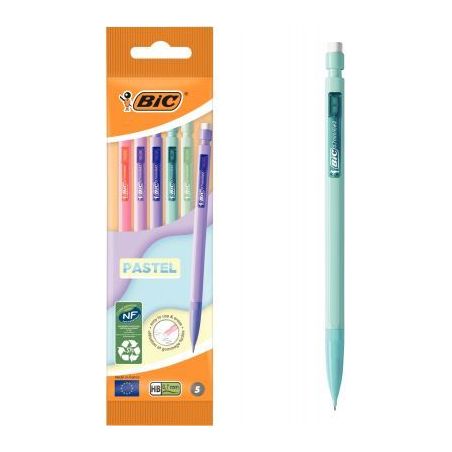 Achetez Blister de 5 portemines pastel 511027 BIC pas cher sur Ma Rentrée Scolaire