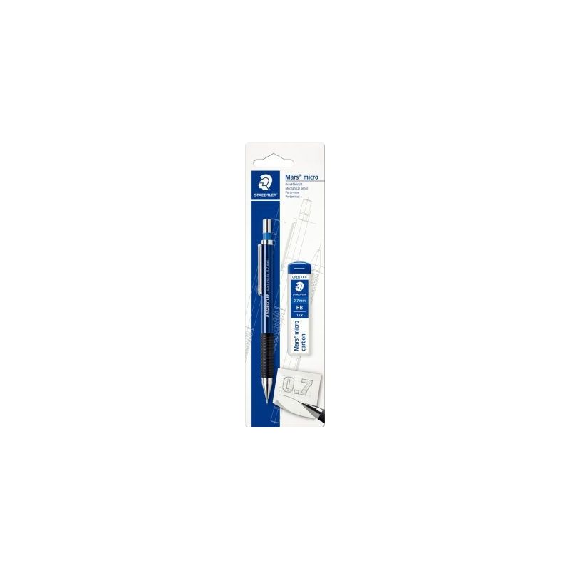 Achetez Blister de 1 portemine Mars Micro 0,7mm + mines offertes 7757BK25DA STAEDTLER pas cher sur M.. Achetez Blister de 1 portemine Mars Micro 0,7mm + mines offertes 7757BK25DA STAEDTLER pas cher sur M..