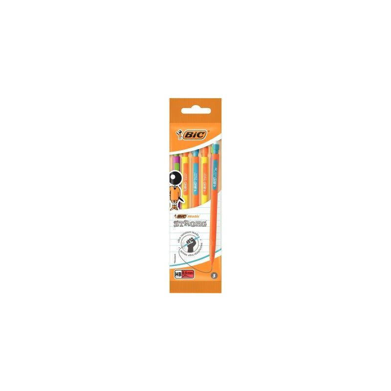 Achetez Blister de 5 portemines Matic Strong 0,9mm assotis 892273 BIC pas cher sur Ma Rentrée Scola.. Achetez Blister de 5 portemines Matic Strong 0,9mm assotis 892273 BIC pas cher sur Ma Rentrée Scola..