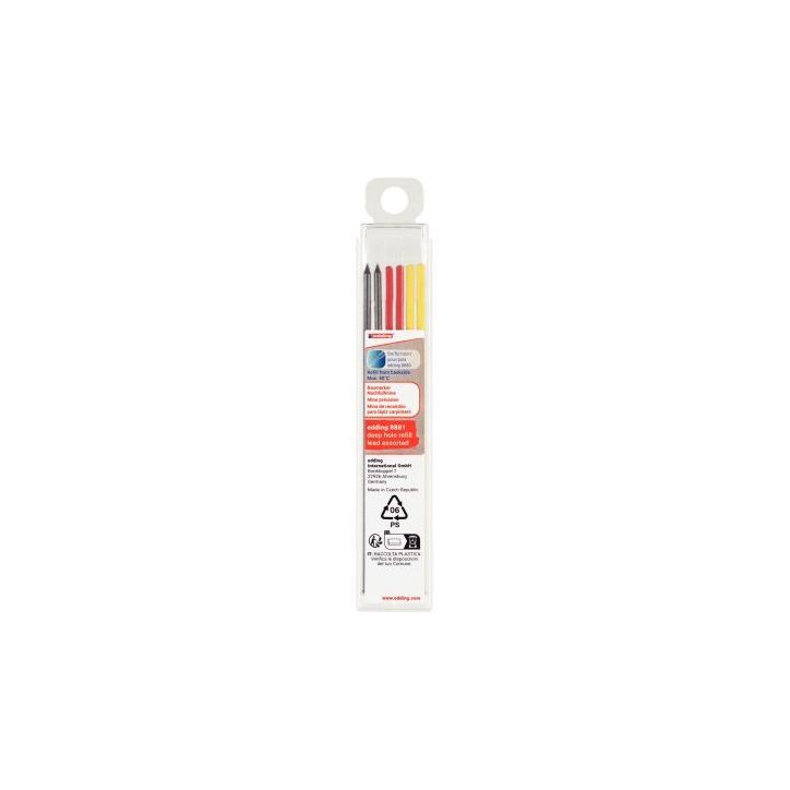 Mines de recharge pour Porte-mines E-8881 assorties 4-8881-6999 EDDING