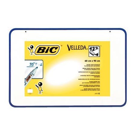 Achetez Tableau blanc double face unie, effaçable à  sec, 60x90 cm, épaisseur 1,2cm 1199000701 B..